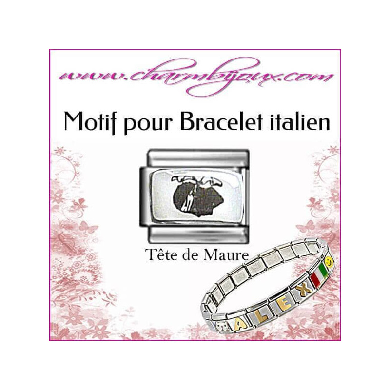 Bracelet italien métal à personnaliser – La Ronde des Lettres